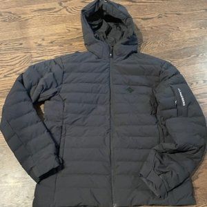 J Lindeberg Men's THERMIC PRO DOWN Ski Jacket SMOW06650, Black, XL